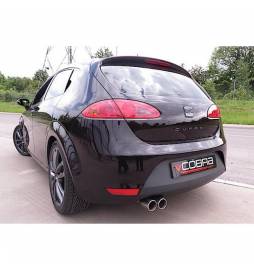 Seat Leon Cupra 2.0 FSI 240PS (1P-Mk2) 2006-12 / Cat Back Exhaust (Resonated)