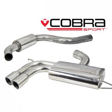 Seat Leon Cupra 2.0 FSI 240PS (1P-Mk2) 2006-12 / Cat Back Exhaust (Resonated)