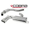 Seat Leon Cupra 2.0 FSI 240PS (1P-Mk2) 2006-12 / Cat Back Exhaust (Resonated)
