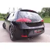 Seat Leon Cupra 2.0 FSI 240PS (1P-Mk2) 2006-12 / Turbo Back Exhaust (De-Cat / Resonated)