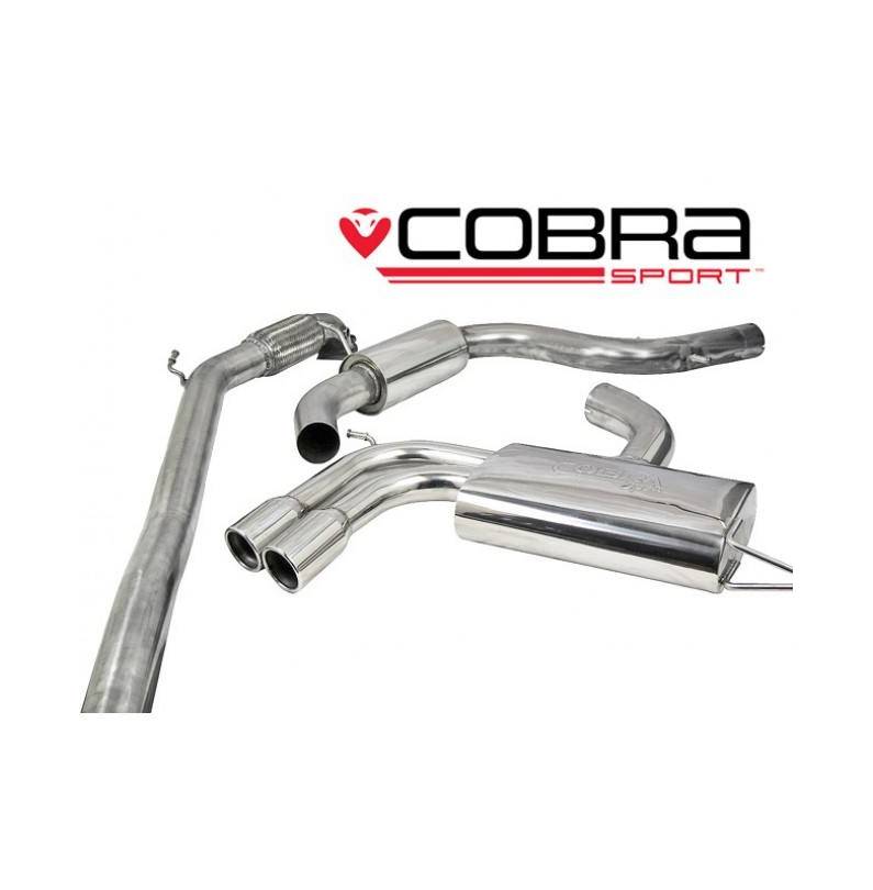 Seat Leon Cupra 2.0 FSI 240PS (1P-Mk2) 2006-12 / Turbo Back Exhaust (De-Cat / Resonated) Seat Leon Cupra 2.0 FSI 240PS (1P-Mk2) 2006-12 / Turbo Back Exhaust (De-Cat / Resonated)