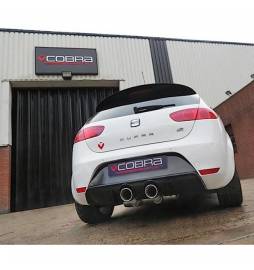 Seat Leon Cupra R 2.0 TSI 265PS (1P-Mk2) 2010-12 / Cat Back Exhaust (Resonated)