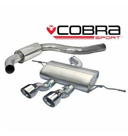 Seat Leon Cupra R 2.0 TSI 265PS (1P-Mk2) 2010-12 / Cat Back Exhaust (Resonated)