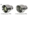 Seat Leon Cupra R 2.0 TSI 265PS (1P-Mk2) 2010-12 / Turbo Back Exhaust (De-Cat / Resonated)