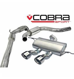 Seat Leon Cupra R 2.0 TSI 265PS (1P-Mk2) 2010-12 / Turbo Back Exhaust (Sports Catalyst / Resonated)