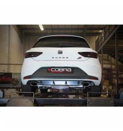 Seat Leon Cupra 280, 290 & 300 2.0 TSI (5F-MK3) 2014- / Cat Back Exhaust (Resonated)