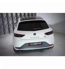 Seat Leon Cupra 280, 290 & 300 2.0 TSI (5F-MK3) 2014- / Cat Back Exhaust (Resonated)