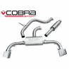 Seat Leon Cupra 280, 290 & 300 2.0 TSI (5F-MK3) 2014- / Cat Back Exhaust (Resonated)