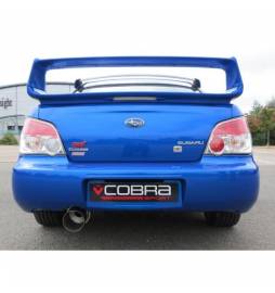 Subaru Impreza WRX / STI (1993-2000) Cobra Sport Race Type Exhausts/ Cat Back Exhaust (Non-Resonated) (2.5 /63.5mm bore)