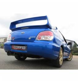 Subaru Impreza WRX / STI (1993-2000) Cobra Sport Race Type Exhausts/ Cat Back Exhaust (Resonated) (2.5 /63.5mm bore)