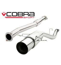 Subaru Impreza WRX / STI (1993-2000) Cobra Sport Race Type Exhausts/ Cat Back Exhaust (Resonated) (2.5 /63.5mm bore)