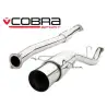 Subaru Impreza WRX / STI (1993-2000) Cobra Sport Race Type Exhausts/ Cat Back Exhaust (Resonated) (2.5 /63.5mm bore)