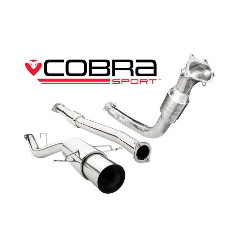 Subaru Impreza WRX / STI (2001-05) Cobra Sport Race Type Exhausts/ Turbo Back Exhaust (with Sports Cat & Resonater)