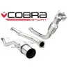 Subaru Impreza WRX / STI (2001-05) Cobra Sport Race Type Exhausts/ Turbo Back Exhaust (with Sports Cat & Resonater)