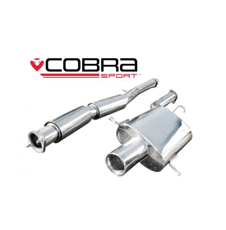 Subaru Impreza WRX / STI (2001-05) Cobra Sport Track Type Exhausts / Cat Back Exhaust