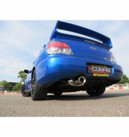 Subaru Impreza WRX / STI (2001-05) Cobra Sport Track Type Exhausts/ Turbo Back Exhaust (with Sports Catalyst)