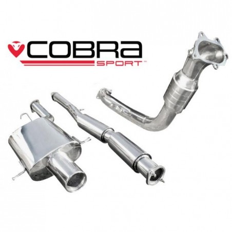Subaru Impreza WRX / STI (2001-05) Cobra Sport Track Type Exhausts/ Turbo Back Exhaust (with Sports Catalyst)