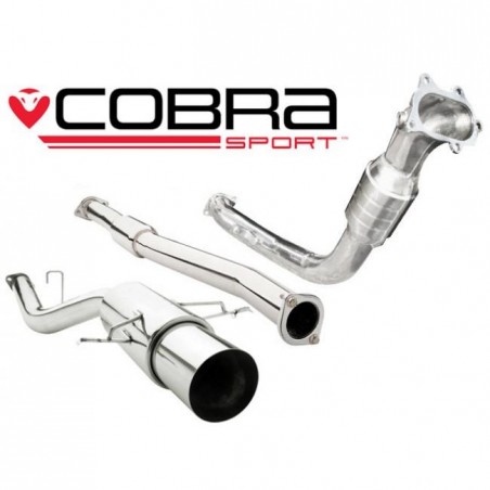 Subaru Impreza WRX / STI (2006-07) Race Type Exhausts/ Turbo Back Exhaust (with Sports Cat & Resonater)
