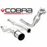 Subaru Impreza WRX / STI (2006-07) Race Type Exhausts/ Turbo Back Exhaust (with Sports Cat & Resonater)
