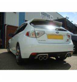 Subaru Impreza STI Turbo Hatch (2008-12) / Turbo Back Exhaust - (with De-Cat & Resonator)