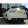 Subaru Impreza STI Turbo Hatch (2008-12) / Turbo Back Exhaust - (with De-Cat & Resonator)