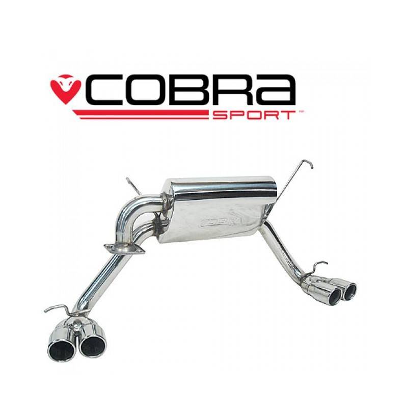 Toyota MR2 Roadster (1999-2007) Cobra Sport / Cat Back Exhaust (Quad Exit)