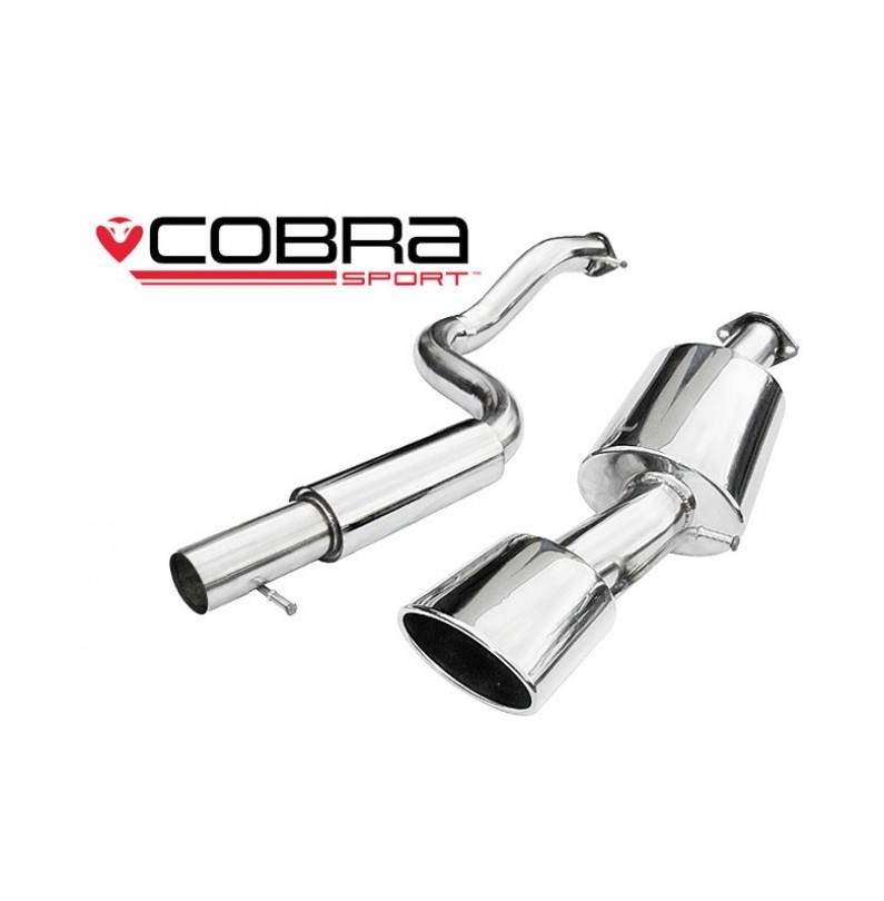 VW Golf MK4 GTI (1J) 1.8 Turbo 1998-2004 Cobra Sport / Cat Back Exhaust (Resonated)