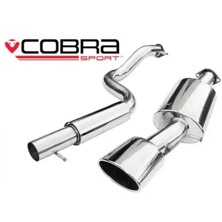 VW Golf MK4 GTI (1J) 1.8 Turbo 1998-2004 Cobra Sport / Cat Back Exhaust (Resonated)