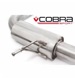 VW Golf MK5 GTI (1K) 2004-09 Cobra Sport / Cat Back Exhaust (Resonated)