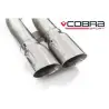 VW Golf MK5 GTI (1K) 2004-09 Cobra Sport / Cat Back Exhaust (Resonated)
