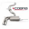 VW Golf MK5 GTI (1K) 2004-09 Cobra Sport / Cat Back Exhaust (Resonated)