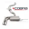 VW Golf MK5 GTI (1K) 2004-09 Cobra Sport / Cat Back Exhaust (Resonated)