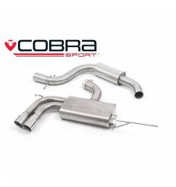 VW Golf MK5 GTI (1K) 2004-09 Cobra Sport / Cat Back Exhaust (Resonated)