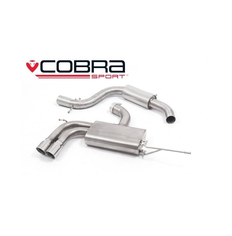 VW Golf MK5 GTI (1K) 2004-09 Cobra Sport / Cat Back Exhaust (Resonated) VW Golf MK5 GTI (1K) 2004-09 Cobra Sport / Cat Back Exhaust (Resonated)