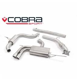 VW Golf MK5 GTI (1K) 2004-09 Cobra Sport / Turbo Back Exhaust (with De-Cat & Resonator)