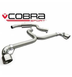 VW Golf MK6 GTI (5K) 2009-13 Cobra Sport / Cat Back Exhaust - Venom Range