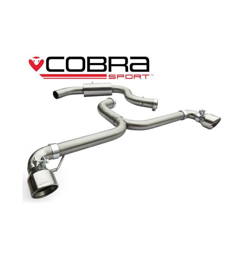 VW Golf MK6 GTI (5K) 2009-13 Cobra Sport / Cat Back Exhaust - Venom Range