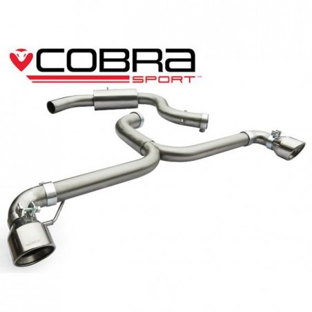 VW Golf MK6 GTI (5K) 2009-13 Cobra Sport / Cat Back Exhaust - Venom Range