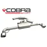 VW Golf MK6 GTI (5K) 2009-13 Cobra Sport / Cat Back Exhaust (Resonated)