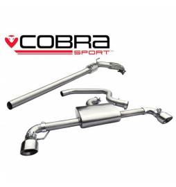 VW Golf MK6 GTI (5K) 2009-13 Cobra Sport / Turbo Back Exhaust (With Sports Catalyst & Non-Resonated)