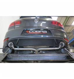 VW Golf MK6 GTI (5K) 2009-13 Cobra Sport / Turbo Back Exhaust - Venom Range (With Sports Catalyst)