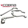 VW Golf MK6 GTI (5K) 2009-13 Cobra Sport / Turbo Back Exhaust - Venom Range (With Sports Catalyst)