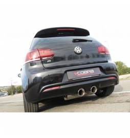 VW Golf MK6 R (5K) 2009-13 Cobra Sport / Cat Back Exhaust (Resonated)