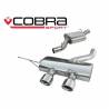 VW Golf MK6 R (5K) 2009-13 Cobra Sport / Cat Back Exhaust (Resonated)