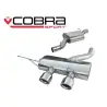 VW Golf MK6 R (5K) 2009-13 Cobra Sport / Cat Back Exhaust (Resonated)