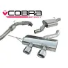 VW Golf MK6 R (5K) 2009-13 Cobra Sport / Turbo Back Exhaust (with Sports Catalyst & Resonater)