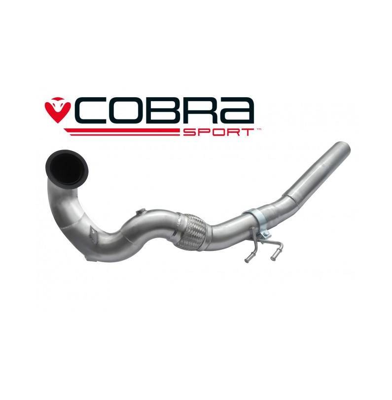 VW Golf MK7 GTI (5G) 2012-  Cobra Sport / Front Pipe / De-Cat