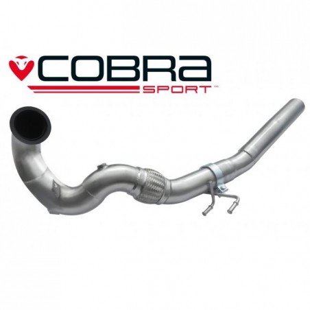VW Golf MK7 GTI (5G) 2012-  Cobra Sport / Front Pipe / De-Cat