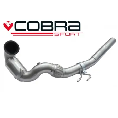 VW Golf MK7 GTI (5G) 2012-  Cobra Sport / Front Pipe / Sports Catalyst