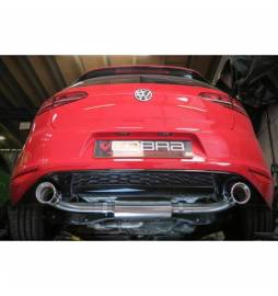 VW Golf MK7 GTI (5G) 2012-  Cobra Sport / Cat Back Exhaust (Resonated)